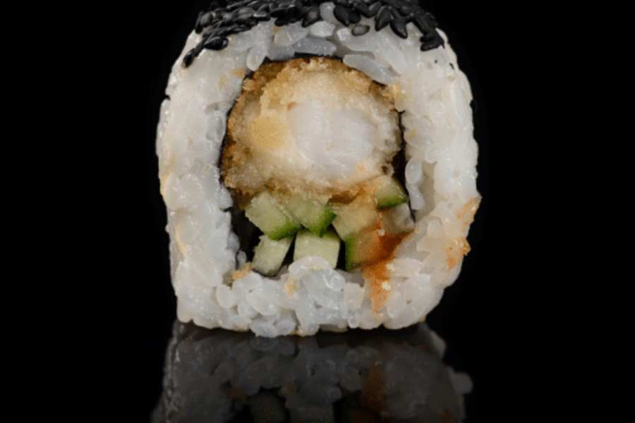 Hot Shrimps Roll – Inside Out Classic Rolls bei ZS Premium Sushi Hamburg